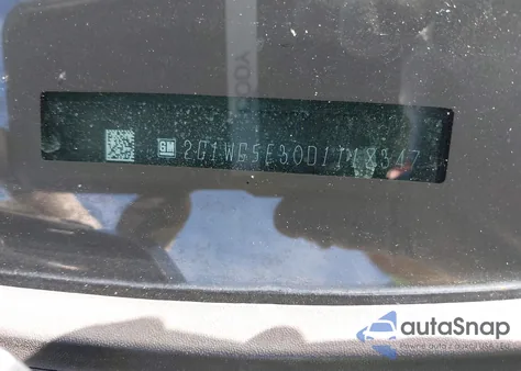 2013 Chevrolet Impala Lt z USA, uszkodzony, nr VIN 2G1WG5E30D1118347